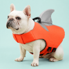 Talenori 媒体包候选图 - 水日细节图 Shark-Inspired Dog Life Jacket Vest