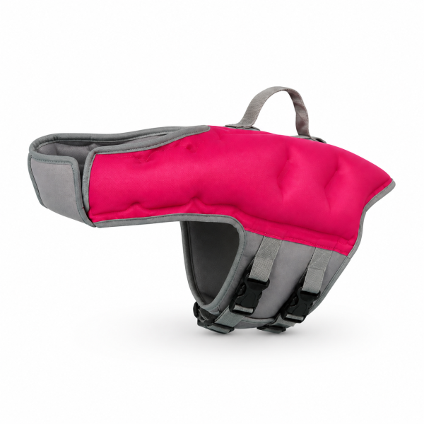 Talenori 媒体包候选图 - 白底主图 Vest-Style Dog Life Jacket in Polyester