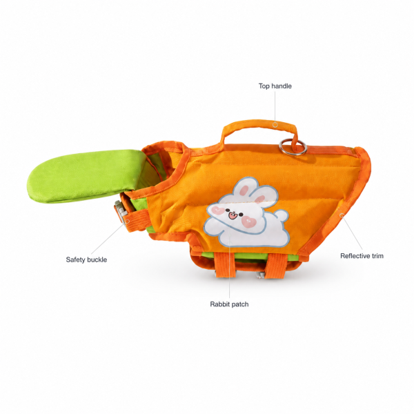 Talenori 媒体包候选图 - 卖点说明图 Bunny Angel Dog Life Jacket